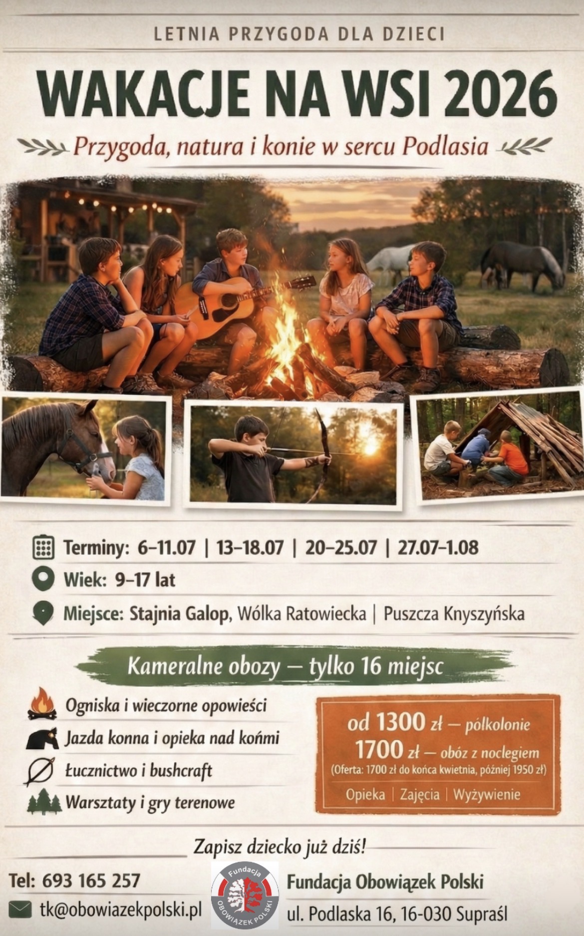 Wakacje na Wsi 2026
