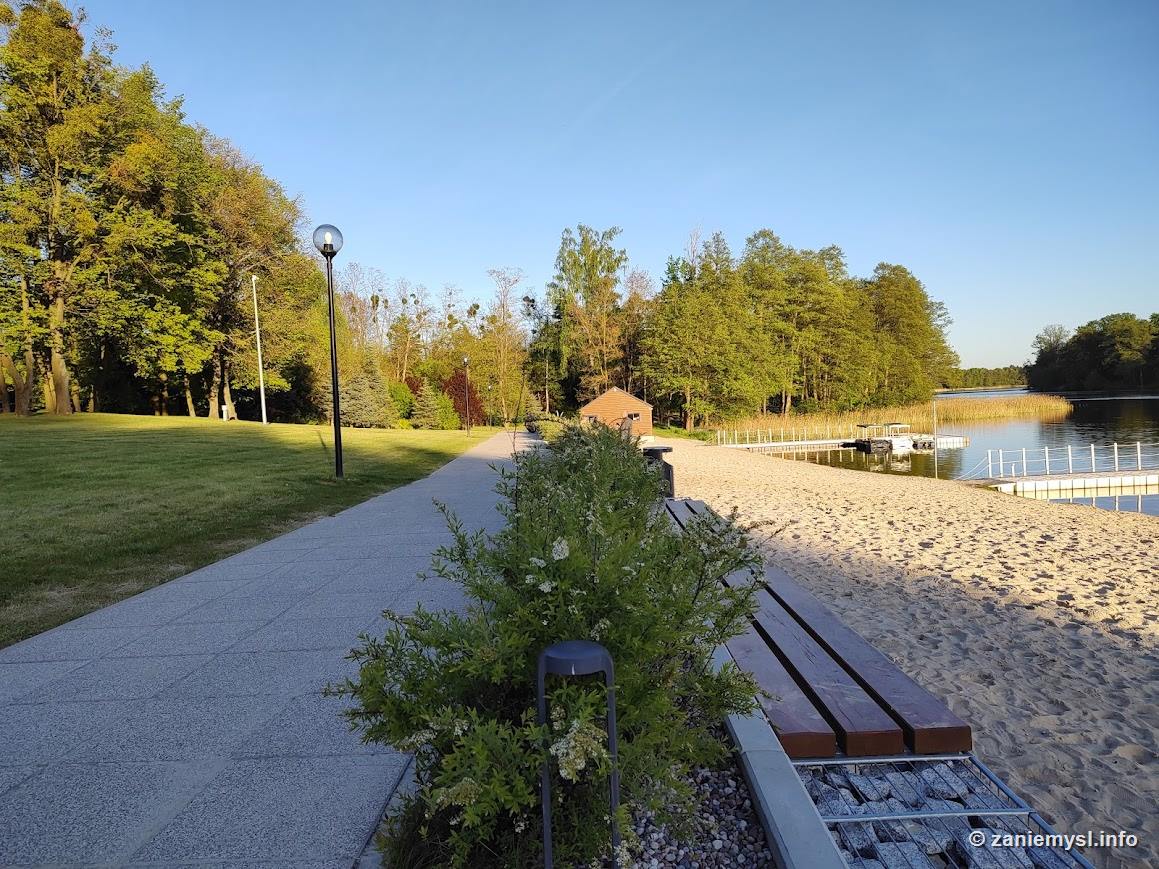 Promenada nad plażą